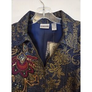 NWT Chico's "Goldie Denim" jacket- size 1(M)